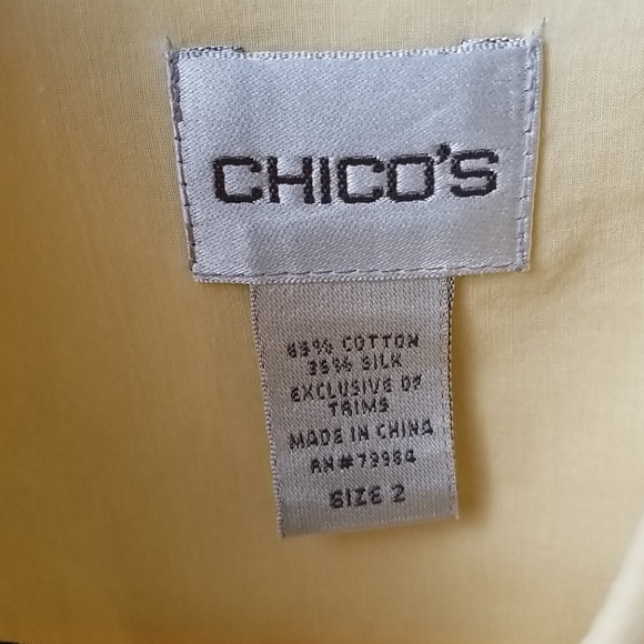 Chico's Buttoned down shirt - Picture 5 of 6